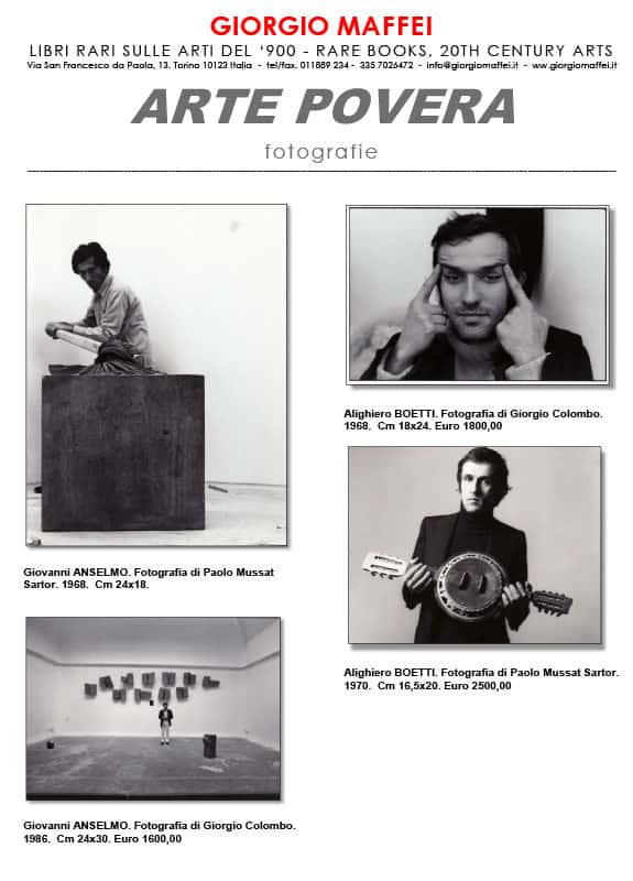 Arte Povera Fotografie